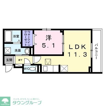 Hicaltha宮崎台の物件間取画像